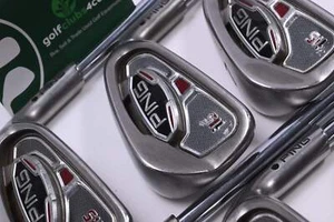 Ping i15 Irons / 5-PW / Black Dot / Regular Flex Ping AWT Shafts - Picture 1 of 7