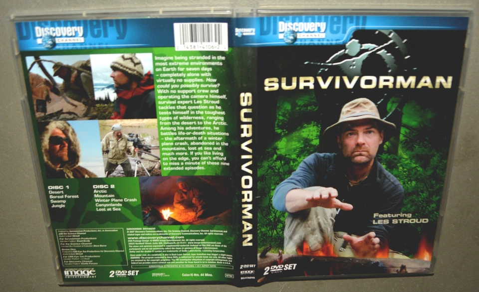 3 DVD set - Survivorman - Discovery Channel - Image 1 of 1