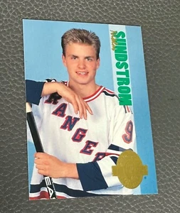 1993 Classic Four-Sport Multi-Sport Card #192 Niklas Sundstrom New York Rangers - Picture 1 of 2
