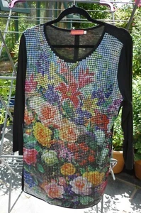 Butler & Wilson ladies sequinned top size SMALL 38" chest - NOT WORN - Picture 1 of 6
