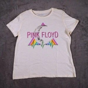 Camisa Pink Floyd Retro Gráfica Banda Talla Mediana Rainbow Moon - Imagen 1 de 4