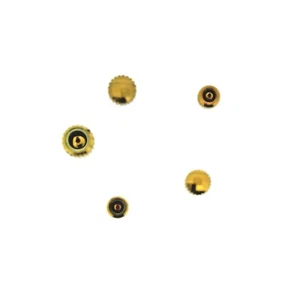 Watch Crown 18k Gold Waterproof Tap 10 Diameter 2.50 3.00 3.50 4.00 4.50 - Picture 1 of 9