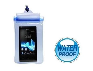 Custodia Impermeabile (Blu) Per Cellulare, MP3, Dispositivo Foto - Afbeelding 1 van 1