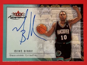 SSD Fleer Authority #NNO Mike Bibby Autographics 2000-01 - Imagen 1 de 2