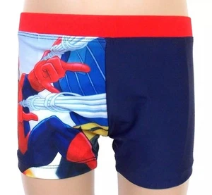 SPIDERMAN 116 BADEHOSE MARVEL BADESHORTS BLAU SCHWIMMHOSE HOSE SUPERHELD COMIC - Bild 1 von 9
