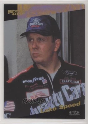 1995 Hi-Tech Brickyard 400 Lake Speed #66 - Image 1 of 2