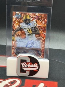 2024 Bowman Chrome U Sapphire Luther Burden III Orange refractor /25 sp auto - Picture 1 of 1