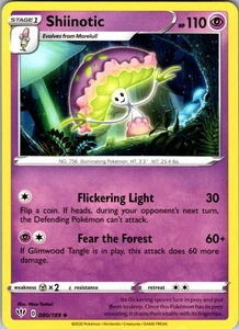Shiinotic 080/189 Non Comune Regolare SWSH03: Darkness Ablaze quasi nuovo - Foto 1 di 2