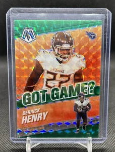 2021 Panini Mosaic - Got Game? Derrick Henry #GG-2 Green Mosaic Prizm - Picture 1 of 2