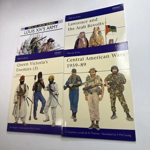 Osprey Men at Arms Serie 4 Buch Lot 203 208 219 221 Mittelamerikanische Kriege - Bild 1 von 9