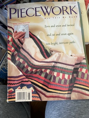 Vintage PieceWork Magazine May/June 1995 Needlework Embroidery Fiber-art - Image 1 of 2