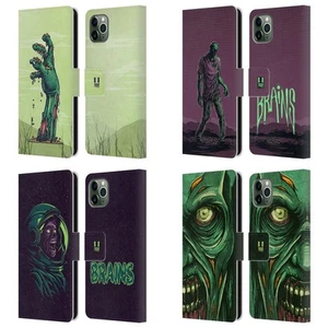 HEAD CASE DESIGNS ZOMBIES ÉTUI COQUE EN CUIR POUR APPLE iPHONE TÉLÉPHONES - Photo 1 sur 10