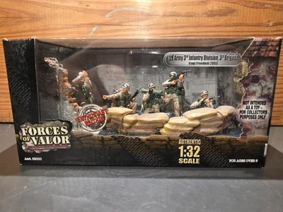 Fuerzas del Valor Escala 1:32 Ejército de Estados Unidos 3ª División de Infantería 3ª Brigada (Irak 2003) Foto 1 de 4