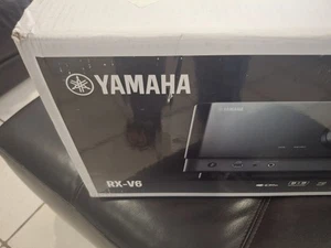 Brand New w 2 year warranty Yamaha RX-V6A 7.2-Channel AV Receiver with 8K HDMI - Picture 1 of 5