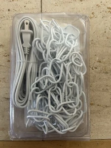 14 FT Lighting Chain & Wiring for Hanging Lamp Chandelier Chain Light Fixture - Picture 1 of 6