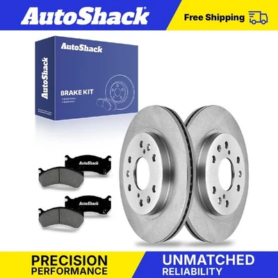 Front Brake Rotors Premium Ceramic Pads for GMC Sierra 1500 Classic 6.0L - Image 1 of 4