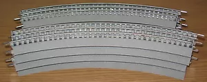 LIONEL 12015 O36 CURVED FASTRACK FAST TRACK CIRCLE O GAUGE TRAIN LAYOUT 8 PIECES - Picture 1 of 2