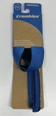 Correa para gafas de sol Croakies M/L azul real retenedor se adapta a marcos de 11-17 mm lavables Foto 1 de 3