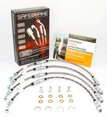 Se adapta a Subaru Legacy BD, BG, BK 1993-1999 - Líneas de rendimiento Safebrake Foto 1 de 4
