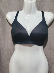 38D Motherhood Intimates Wirefree Back Smoothing Nursing Maternity Bra Black - Picture 1 of 11