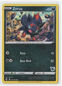 Pokemon Accademia di Battaglia - Francobollo Zorua 170/264 Eevee - Foto 1 di 1