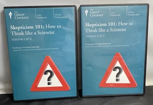 Skepticism 101: How To Think Like A Scientist Volume 1 + 2 DVDs - Picture 1 of 6