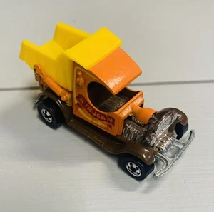 Hot Wheels Vintage 1977 Orange A Truckin' Dumpin' Ford Model A Truck Hot Rod HK - Picture 1 of 8