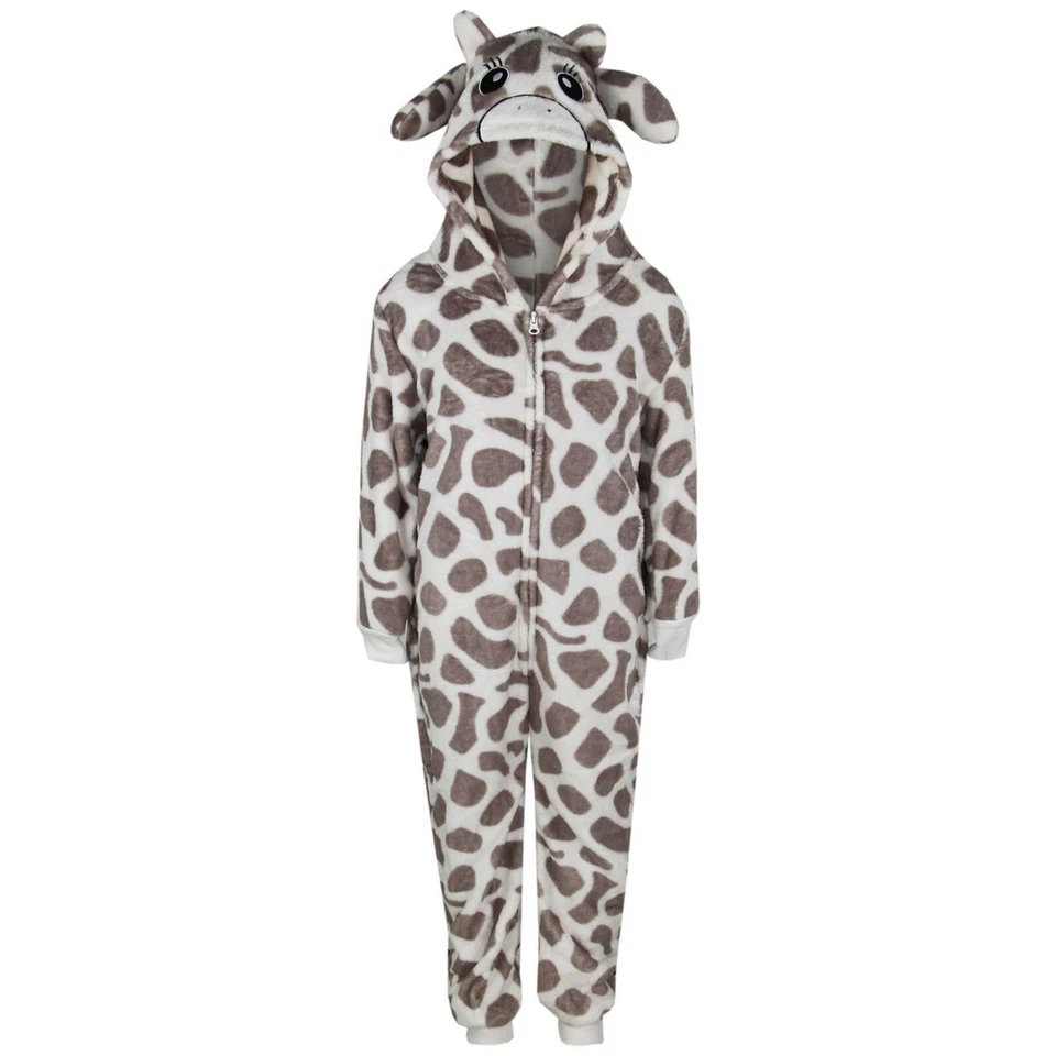 A2Z 4 KIDS® A2Z Onesie One Piece Kids Girls Boys Soft Fluffy Giraffe Halloween Costume 2-14Y