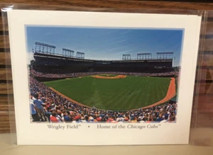 Wrigley Field “HOME Of THE CHICAGO CUBS” 5x7 Blank Greeting Card w/envelope - Picture 1 of 2