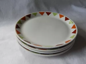 4 Shenango Form 8" Teller-Dreieck Design Restaurant Geschirr - Bild 1 von 3