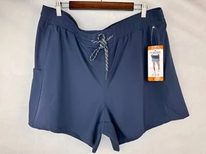 Pacific Trail Woman's Shorts Sz XXL Blue 3 Pockets Elastic Waist - Bild 1 von 6