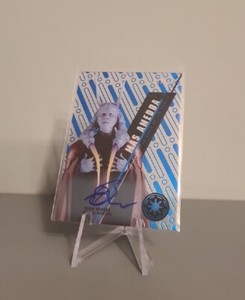 TOPPS Star Wars High Tek 2016 David Bowers as Mas Amedda Auto Card