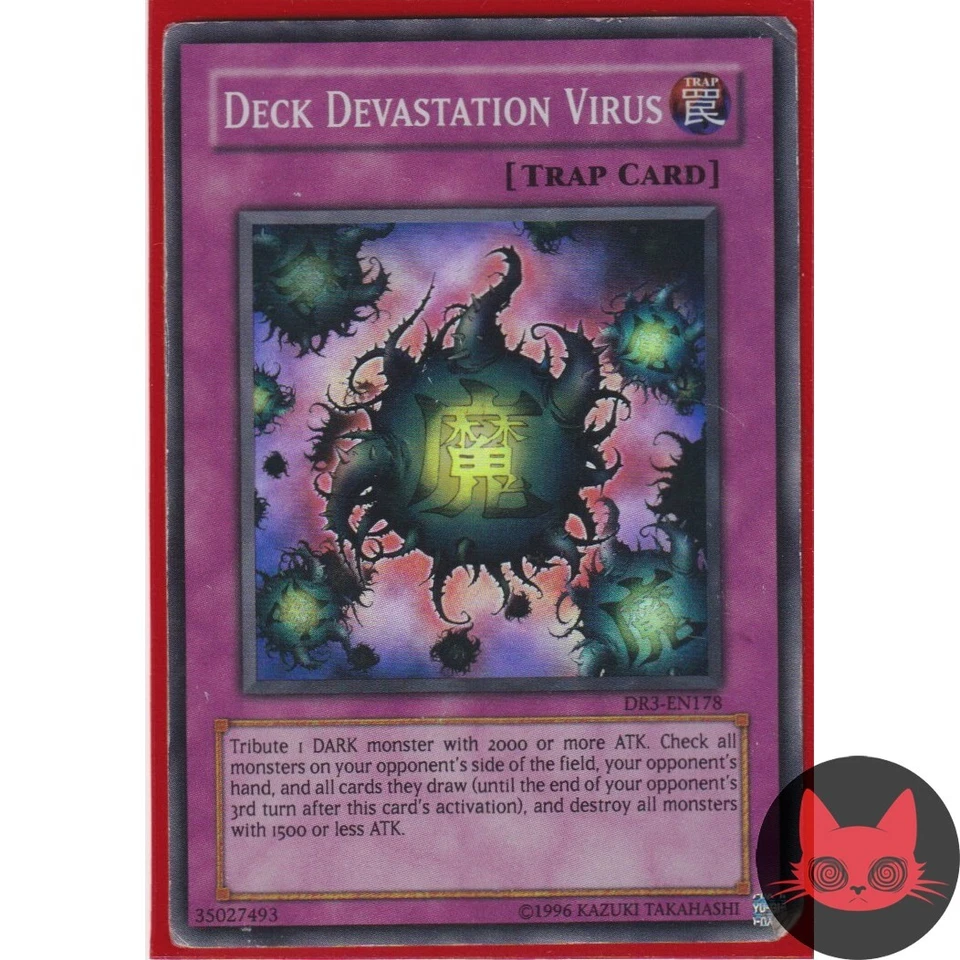 Yugioh Deck Devastation Virus DR3-EN178 Super Rare MP - Image 1 of 1