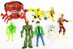 Bandai alien force choice of figurine Ben 10 Swamp Brain Heatblast Green Echo + - Picture 1 of 13