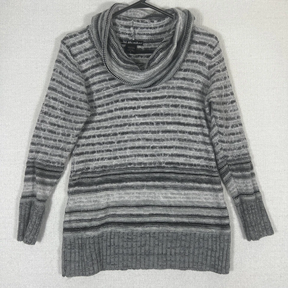 Suéter Cuello Capucha Mujer Mediano Rayas Multicolor Difuso Foto 1 de 4