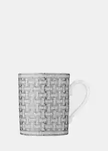 Hermes Mosaique Au 24 Platinum Mug Brand New - Picture 1 of 1
