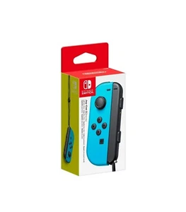 Nintendo Switch Joy Con Controller Single Left Neon Blue - Picture 1 of 8