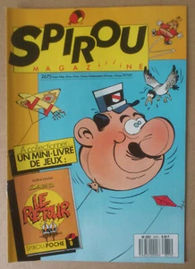 --- SPIROU (2675). + SPIROU POCHE 9 --- 1989 - Picture 1 of 1