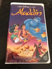 Aladdin Disney Black Diamond VHS