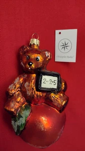 Christopher Radko Christmas Ornament Teacher's Pet, Poland, w/unattached tag - Picture 1 of 7