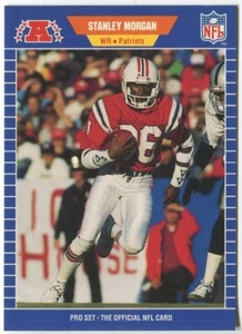 1989 Pro Set #255 Stanley Morgan New England Patriots - Picture 1 of 2