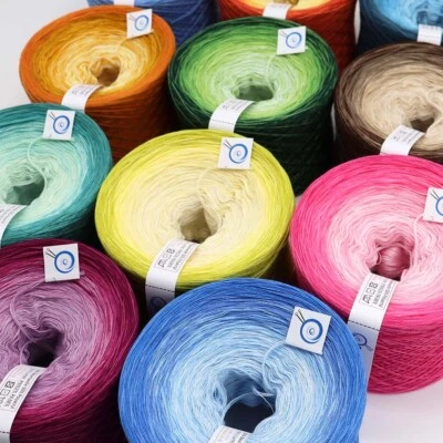 Bobbel Farbverlaufsgarn, Ombré zum Häkeln und Stricken (0,03€/m) - Bild 1 von 3