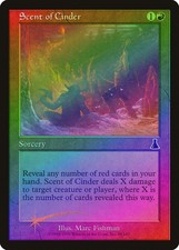 Scent of Cinder FOIL Urza's Destiny NM Red Common MAGIC MTG CARD ABUGames