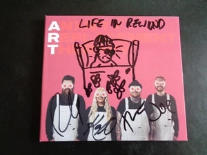THE LOTTERY WINNERS ANXIETY SIGNED CD WITH HANDWRITTEN SONG LYRICS & DRAWING - Picture 1 of 4