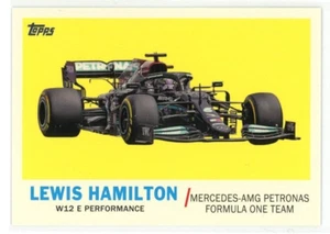 2021 Topps Formula 1 Topps 1961 Sports Cars Lewis Hamilton #T61-LH - Picture 1 of 2
