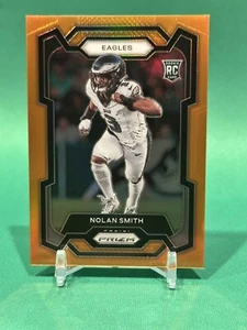 2023 Panini Prizm Nolan Smith Orange /249 #382 Rookie RC Rare Bulldogs Eagles - Picture 1 of 2