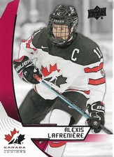 Alexis Lafreniere #19 - 2019 Team Canada Juniors - Base