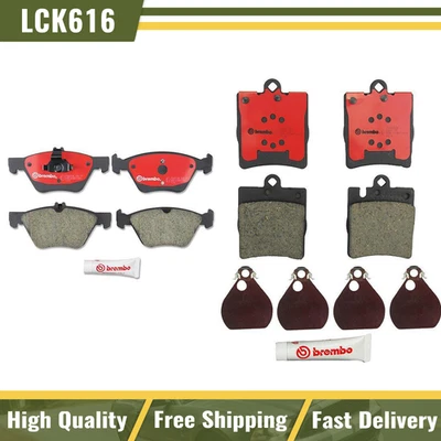 Pastillas de freno delanteras + traseras de cerámica para Mercedes-Benz E430 Brembo 1999-2002 Foto 1 de 4