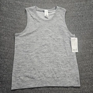 Neu mit Etikett Athleta In Motion Damen-Tanktop grau meliert Größe Large ärmellos - Bild 1 von 5