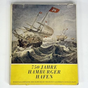 750 Jahre Hamburger Hafen - 750 Jahre Hamburger Hafen HC Buch in deutscher Sprache 1939 - Bild 1 von 13